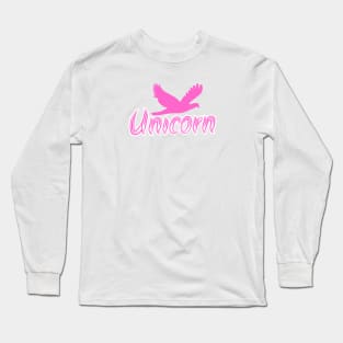 Unicorn Pigeons Long Sleeve T-Shirt